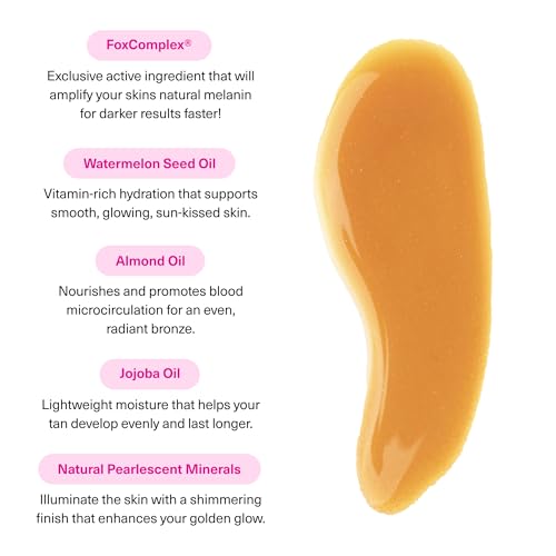 Fox Tan Rapid Watermelon Shimmer Tanning Accelerator 120mL