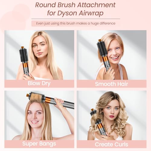 Round Brush Attachment for Dyson Airwrap HS01/05/08