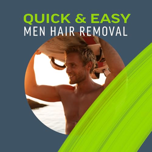 Veet for Men Hair Removal Gel Cream 200ml - Fast, Hydrating & Fragrance-Free