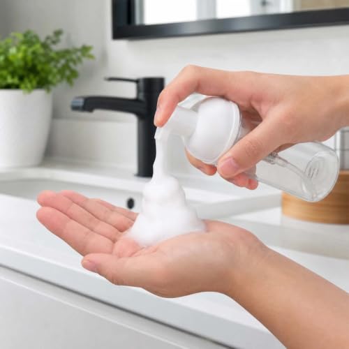 12 Pcs 2oz Foaming Soap Dispenser Bottles - Travel Size