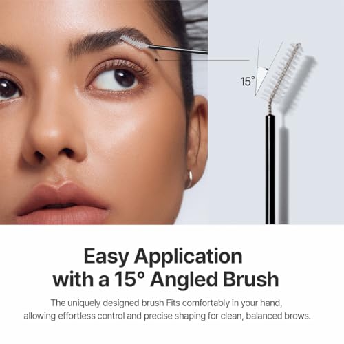 Espoir Laminating Eyebrow Clear Gel | Easy Shaping with Uniquely Designed Applicator, Long-Lasting & Smudge-Free, Non-Sticky and Lightweight Formula, Natural Look for Daily Makeup, Vegan, 0.1 fl oz