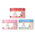 Dove Body Scrub Trial Pack, 3 Count Mini Exfoliators