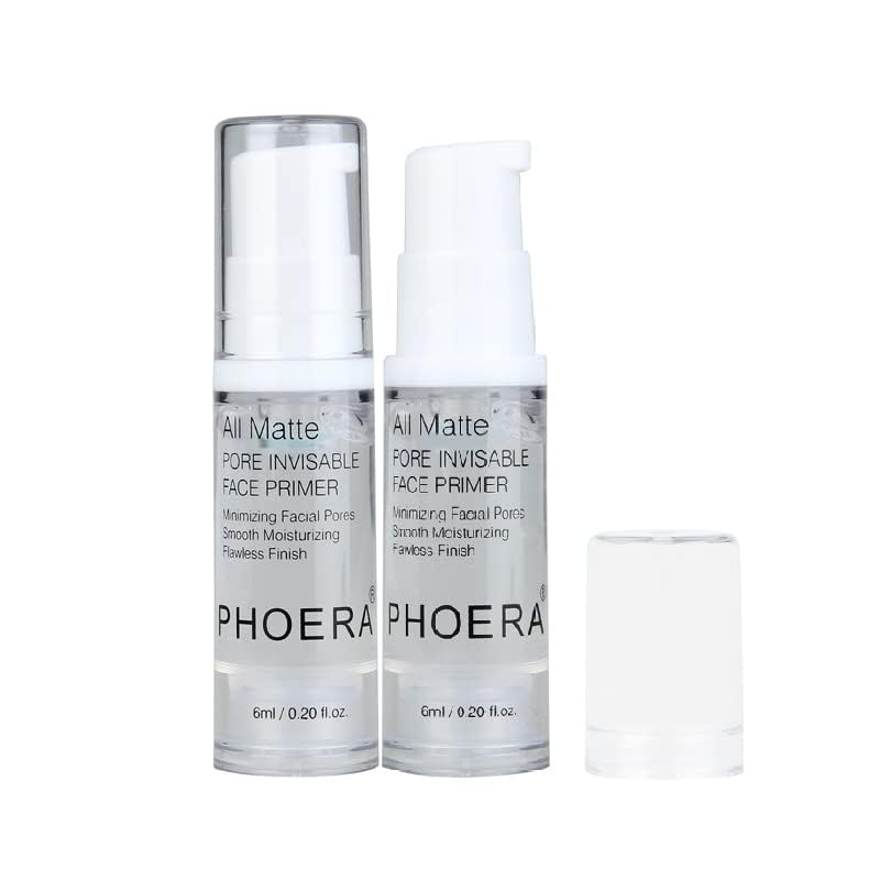 2 Pack PHOERA Mattifying Face Primer - Pore Minimizing Makeup Base