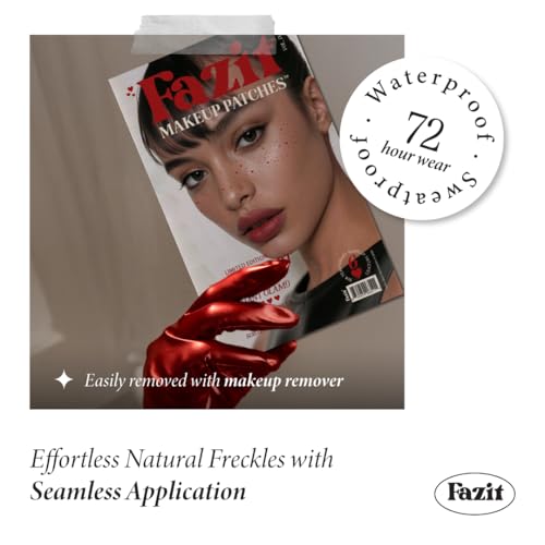 Fazit Glitter Makeup Patches - Sweetheart Speckles Face