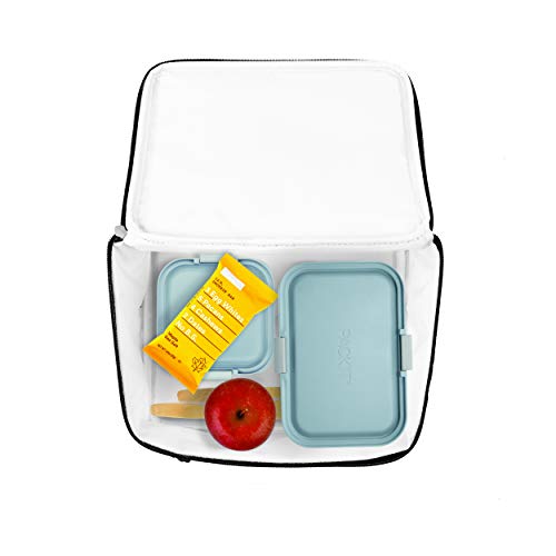 PackIt Freezable Classic Lunch Box, Rainbow Sky, Built with EcoFreeze Technology, Collapsible, Reusable, Zip Closure With Zip Front Pocket and Buckle Handle, Perfect for School Lunches