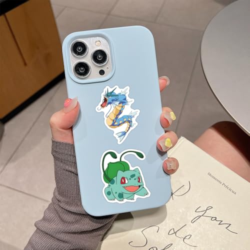 50pcs Waterproof Anime Stickers for Laptop, Phone & Skateboard