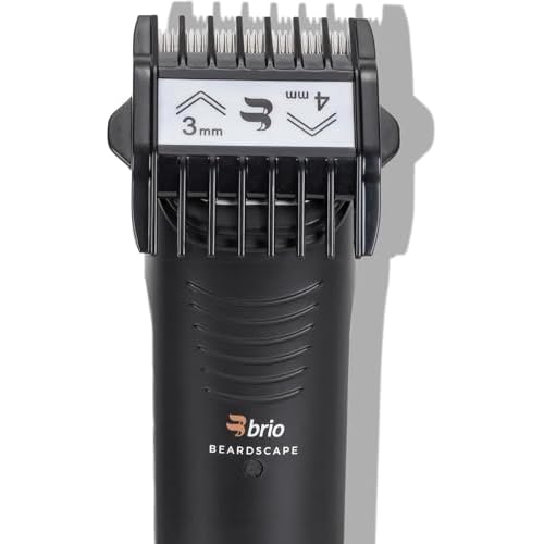 Brio Compatible for Both Beardscape V1 & V2 Trimmer, Snap Blade & Snap Guards, a Complete Kit for All Your Grooming Needs