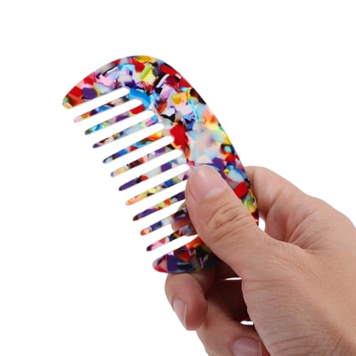 Wide Tooth Comb for Curly Hair, Detangling & Anti-Static
