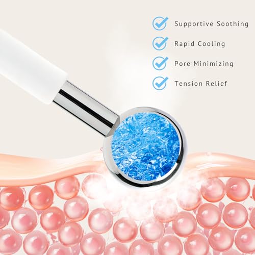 Ice Roller for Face - Stainless Steel Cryo Globes by ZminRN