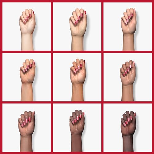 Beetles Glitter Red Gel Nail Polish - Wine Red Shimmer, 0.5oz, C - Shimmery Red