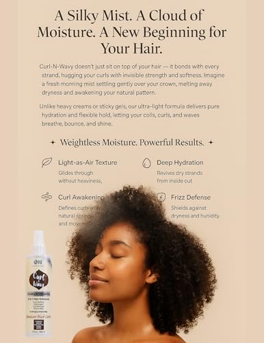 Natural Curl and Wavy Hair Enhancer 4-in-1 Cherry Blossom 3.4 OZ