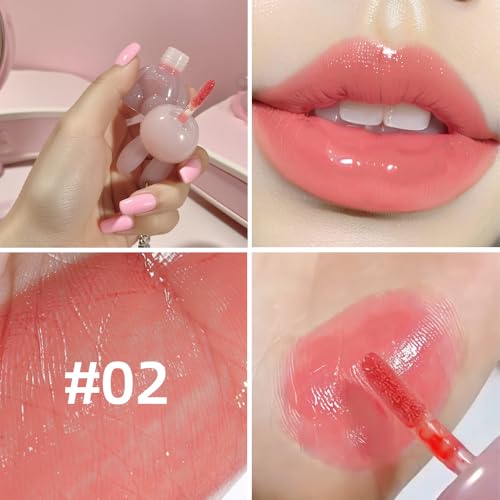 Rabbit Lipstick Set - 3 Colors Velvet Matte Liquid Lip Gloss