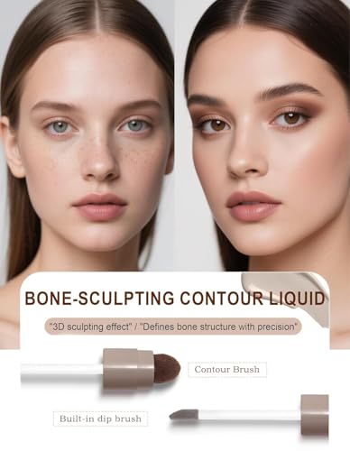 Cool Toned Liquid Contour & Highlighter Stick Duo for Fair Skin