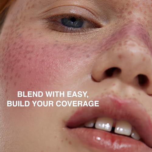 Powder Blush for Cheeks ? Duo Aureole ? High Pigmented Pink Blush with Matte Finish, Easy-to-Blend, 0.53 oz