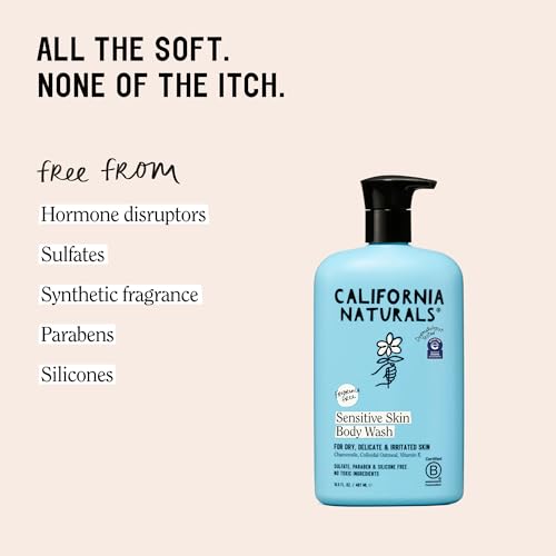 Gentle Body Wash for Sensitive Skin | Vegan & Fragrance-Free - 16.5 oz