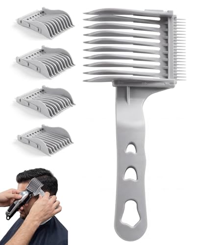 Geyynow 4-in-1 Blend Friend Fade Comb for Men's Haircuts