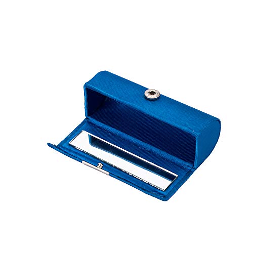 Leadigol 4pcs Lipstick Case with Mirror - Fabric Storage Box