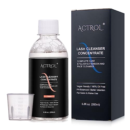 ACTROL Eyelash Cleanser Concentrate 200ml - Lash Shampoo