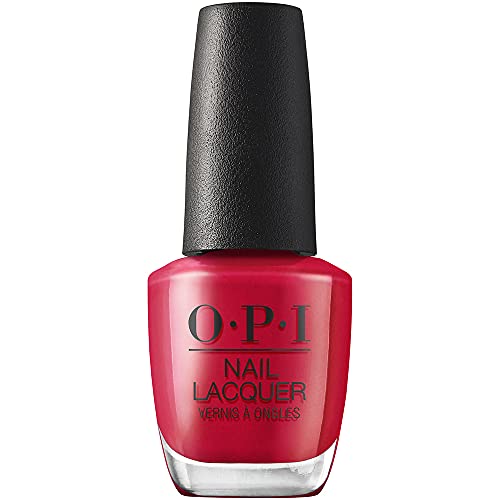 OPI Art Walk in Suzi's Shoes Nail Polish - Bright Red Opaque, Long-Lasting