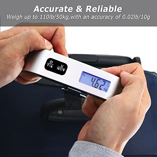 Travel Inspira Portable Digital Luggage Scale - 110lb Capacity