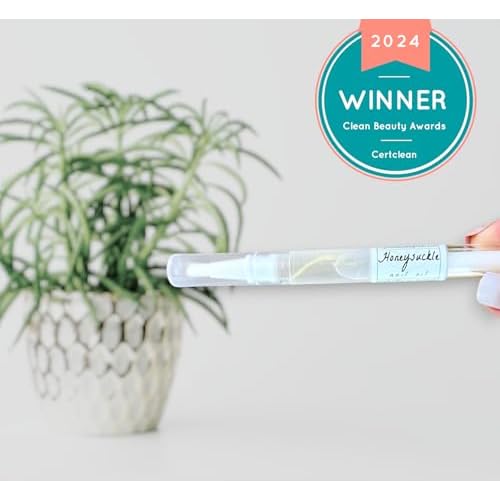 Honeysuckle Cuticle Oil Trio (CLEAN BEAUTY AWARD WINNER) Professional Manicure and Pedicure Set- Nourishes, Strengthens, Protects (Pack of 3)