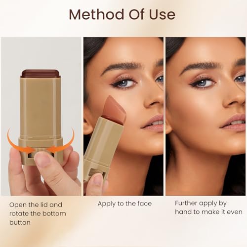 DATANSUN Foundation Stick - Lightweight Waterproof Skin Tint, 02