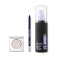 URBAN DECAY Icy Holiday Makeup Look (Frost Boss 3Pc Bundle) - Makeup Set for Eye + Face - All Nighter Setting Spray Natural, 24/7 Waterproof Eye Pencil, Moondust Glitter Eyeshadow Topper