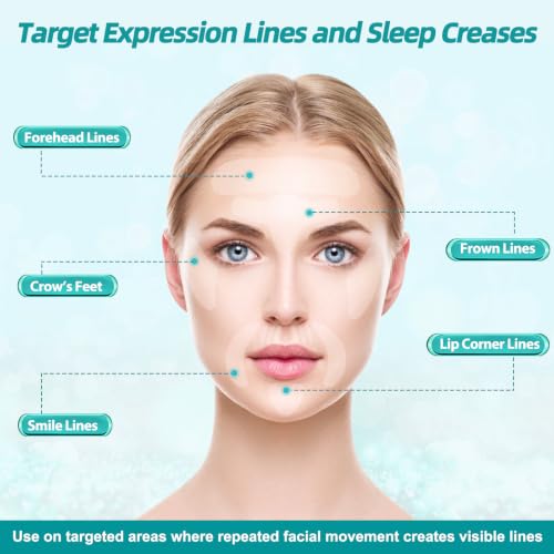 Face Wrinkle Tape | 208 Pack Forehead & Expression Line Patches