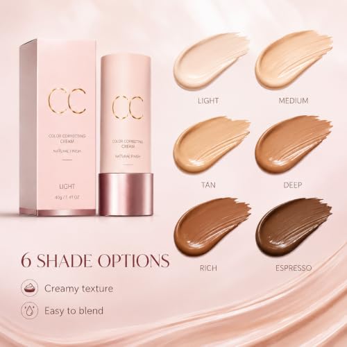 AlphaWin Color Correcting Cream - Lightweight Tinted Face Makeup