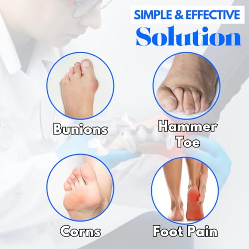 Toe Separators Bunion Correctors - Medical Grade Silicone