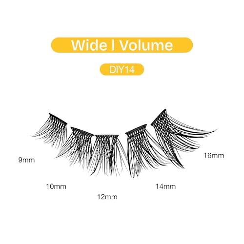 Broadway Lash Clusters 9-16mm False Eyelashes - 70pc