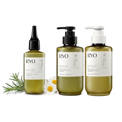 Ryo ROOT:GEN TRIO Scalp Serum, Shampoo & Treatment Set
