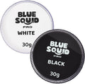 Blue Squid Black & White Water-Activated Face Paint 1oz