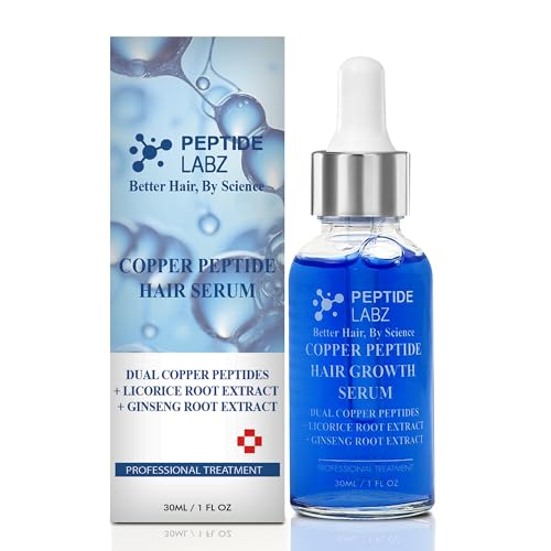 Copper Peptide Hair Serum with Licorice Root Extract
