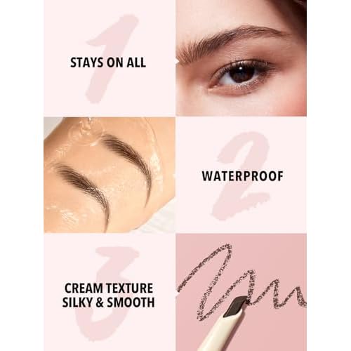 SHEGLAM Better Brows Long Lasting Eyebrow Pencil Dual, Waterproof-Chocolate