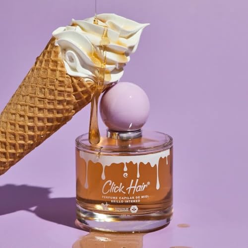 Click Hair Honey & Marshmallow Hair Perfume - Shine & Fresh Fragrance, 3.3oz