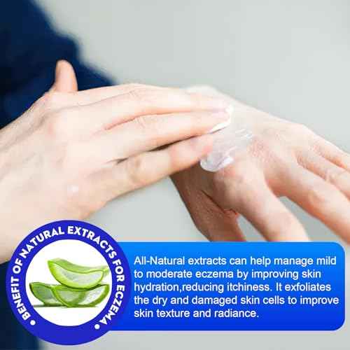Soothe Your Skin with All Natural Eczema Cream Made from Sea Moss, Hydrating Comfort for Sensitive & Dry Skin ? Fragrance Free Skin Care Solution - Section New