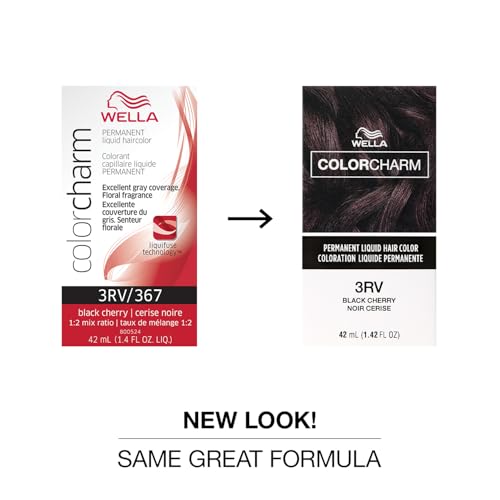 Wella Color Charm Permanent Liquid Hair Color - Red, Gray Coverage