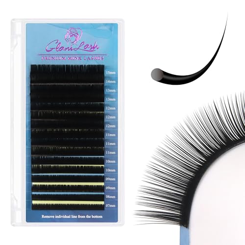 Classic Lash Extensions 0.15mm C Curl 7-15mm Mix Professional