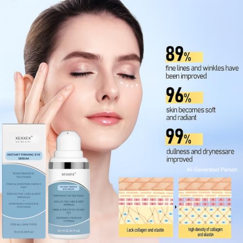 Instant Firming Eye Serum – Reduces Bags & Wrinkles 0.34oz
