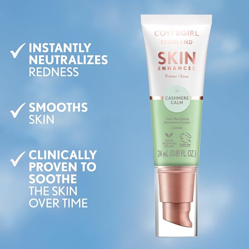 CoverGirl TruBlend Skin Enhancer Primer - Cashmere Calm, 0.81oz