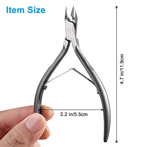 opove X7 Professional 3/4 Jaw Cuticle Nippers & Trimmer, Space Gray