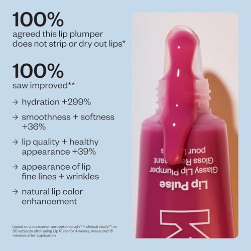 Kosas Lip Pulse Lip Plumper Gloss – Non-Sticky Hydrating