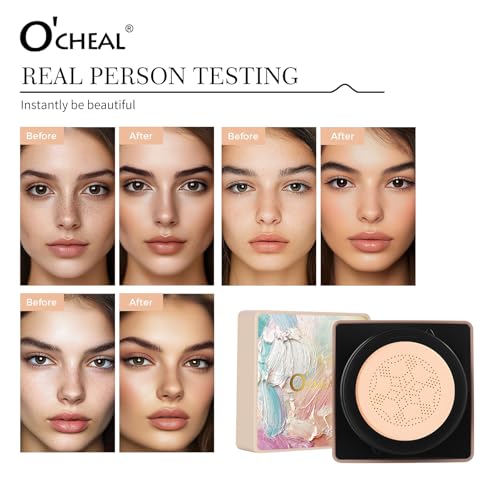 O'CHEAL Mushroom Head CC Cream Foundation - Deep Shade