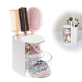 Rotating Hair Accessories Organizer & Brush Holder for Girls