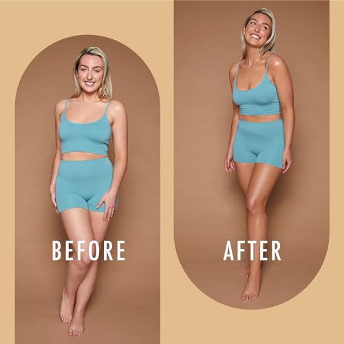St. Moriz Professional 1 Hour Fast Self Tanner Mousse, Light to Dark with Self Tanning Mitt - Instant, Express Self Tanner Foam for a Golden, Natural Fake Tan ? With Aloe Vera & Vitamin E - 6.76 fl oz