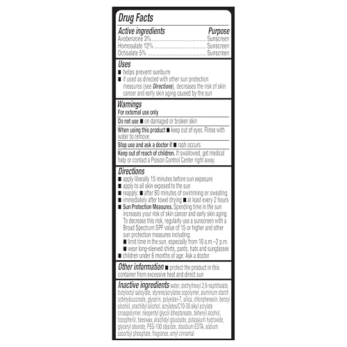 Solimo Sport Sunscreen Lotion SPF 50, 8 fl oz