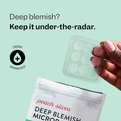 Peach Slices Deep Blemish Microdarts Pimple Patches, 9 ct