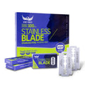 Double Edge Razor Blades - 100 Counts Safety Razor Blades for Shaving Platinum Stainless Steel a Smooth, Precise and Clean Shave,Fits All Standard Double Edge Razors