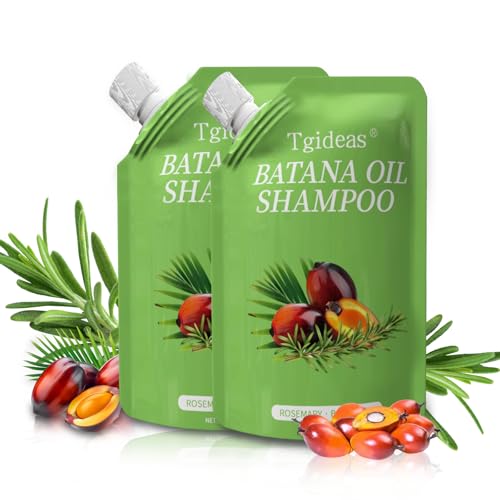 Batana Oil Rosemary Shampoo for Hair Growth & Volume, 2 Pack